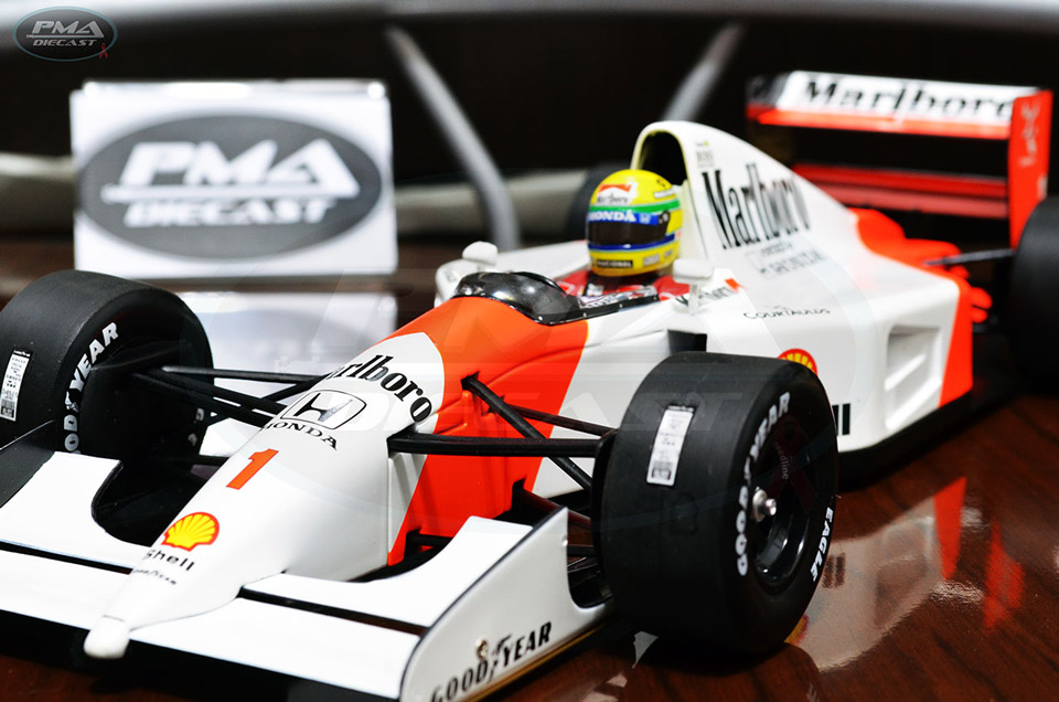 AYRTON SENNA 1992 MCLAREN MP4/7 1:18